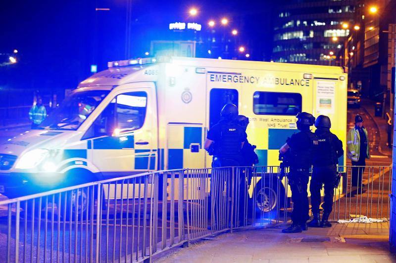 El atentado en Manchester, en imágenes