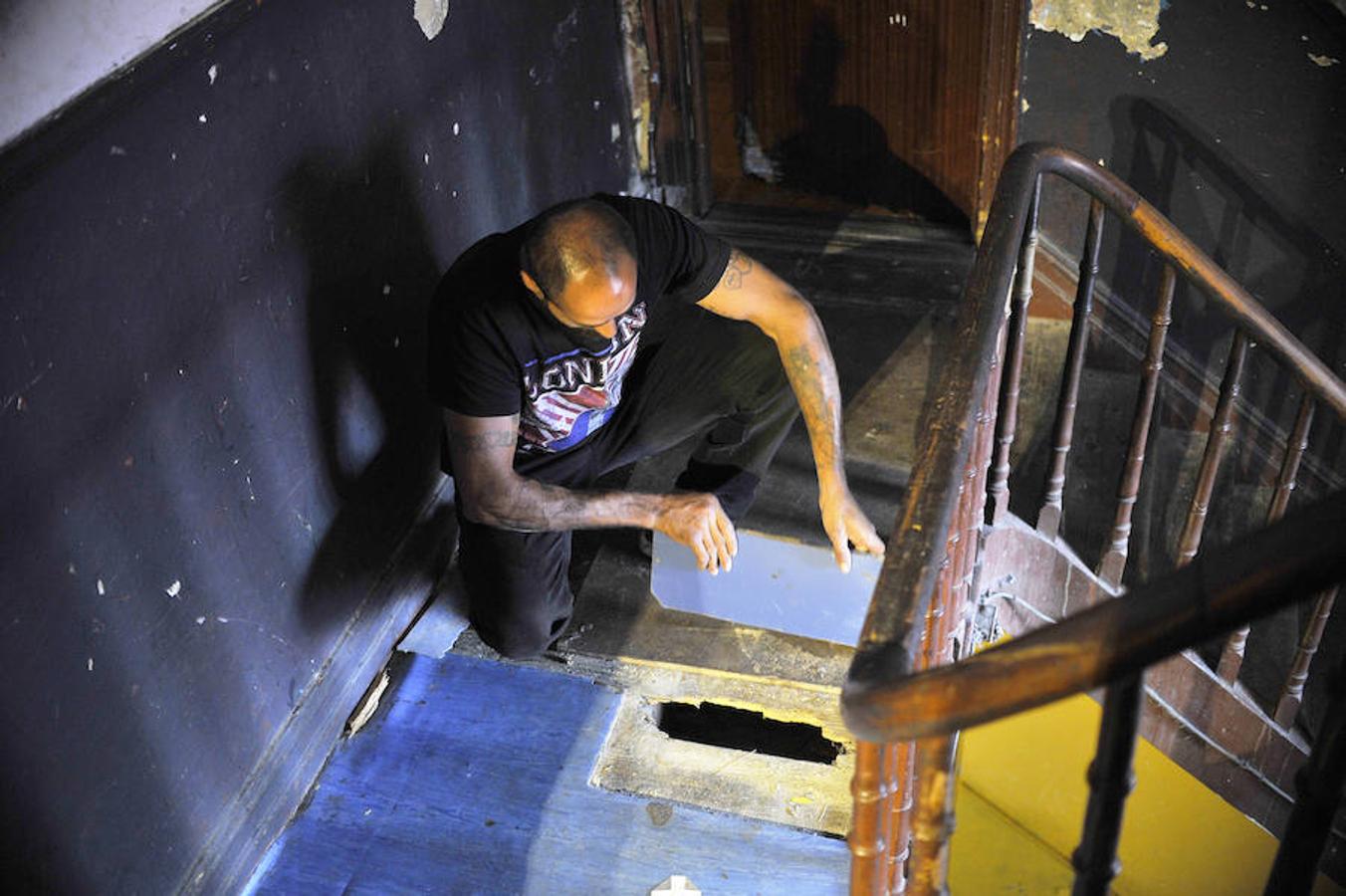 Una visita a la maltrecha casa de los Jiménez