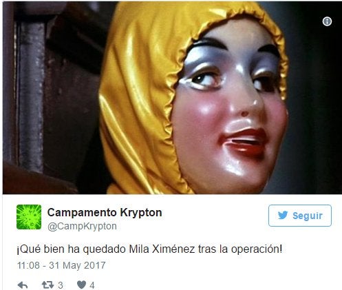 Los mejores &#039;memes&#039; de la nueva cara de Mila Ximénez