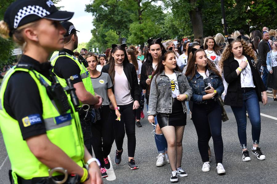 Las mejores imágenes del concierto de Ariana Grande en Manchester