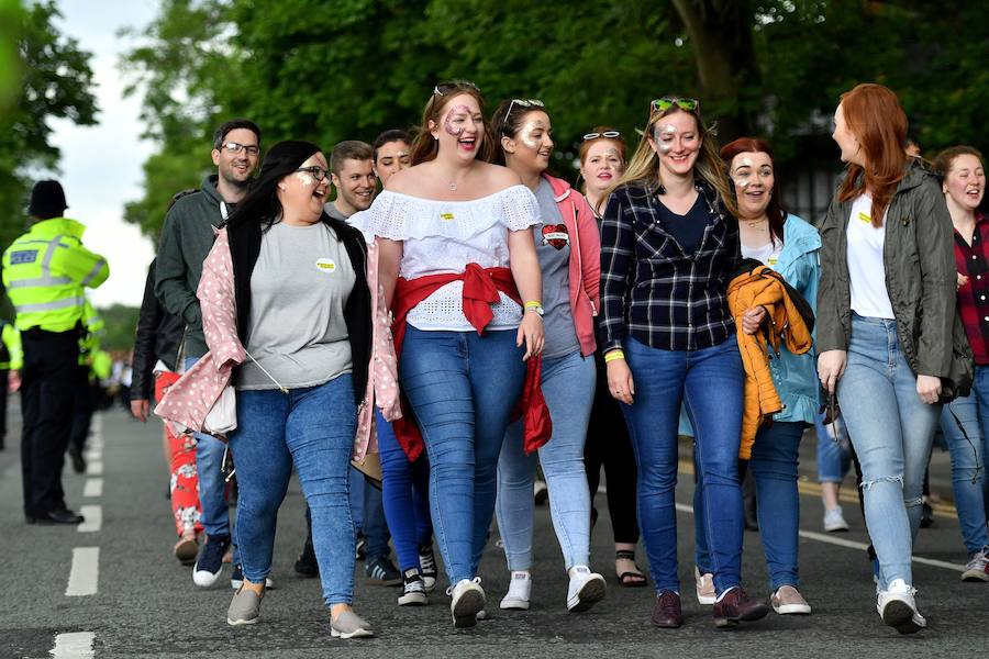 Las mejores imágenes del concierto de Ariana Grande en Manchester