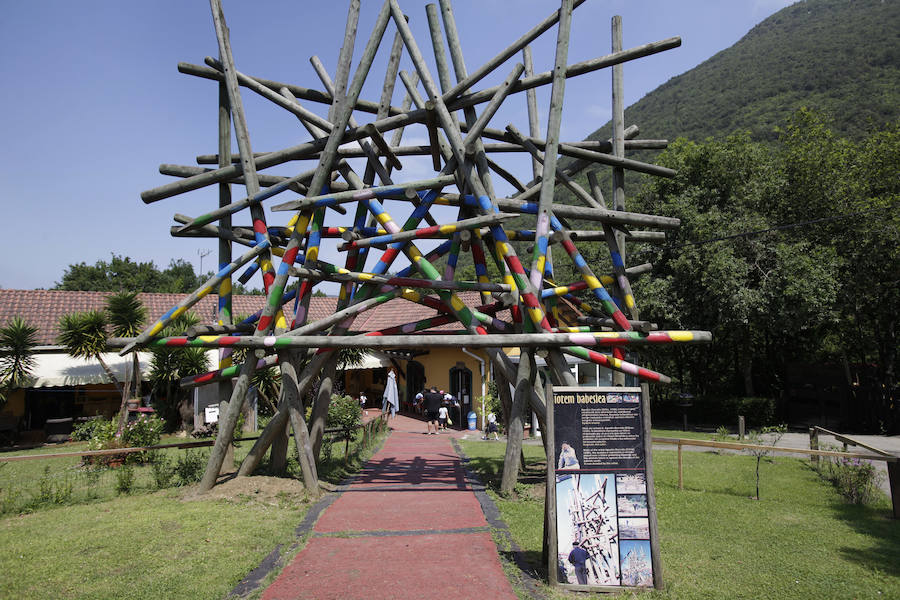 Un refugio para fauna silvestre amenazada, en Kortezubi