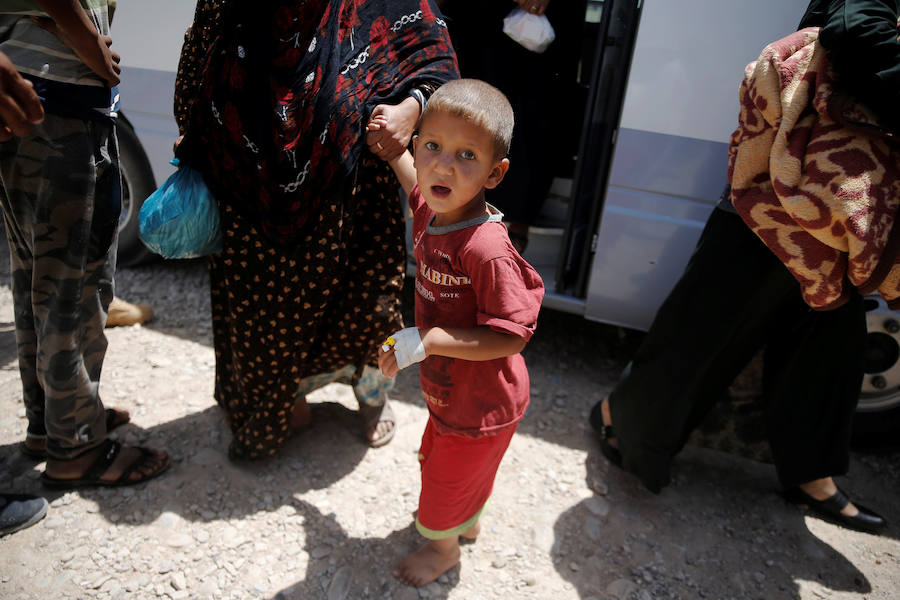 Intoxicación alimentaria en un campo de desplazados en Irak