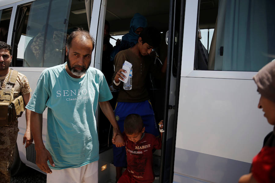 Intoxicación alimentaria en un campo de desplazados en Irak