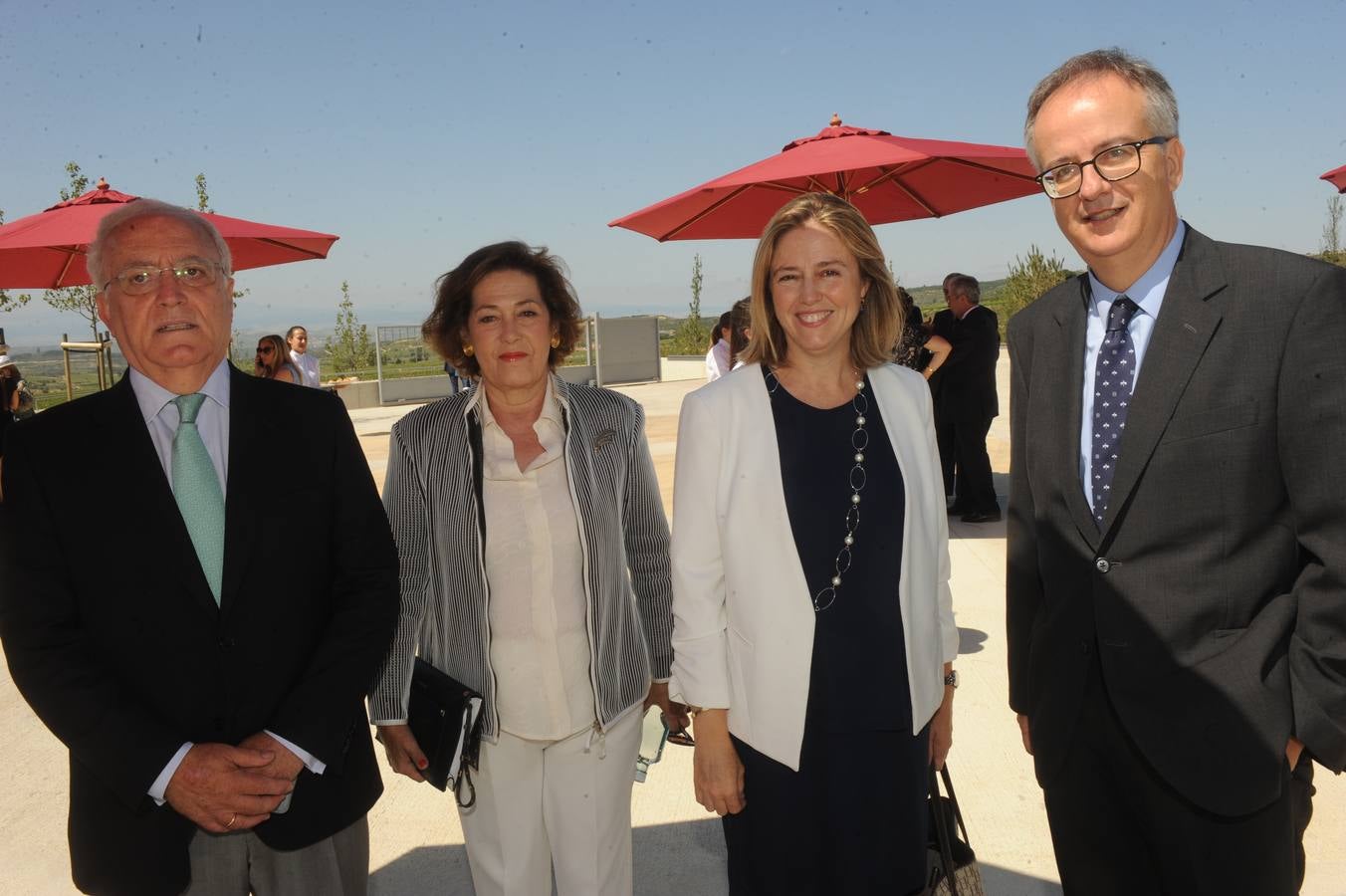 Inaguración de la bodega de Vega Sicilia en Samaniego