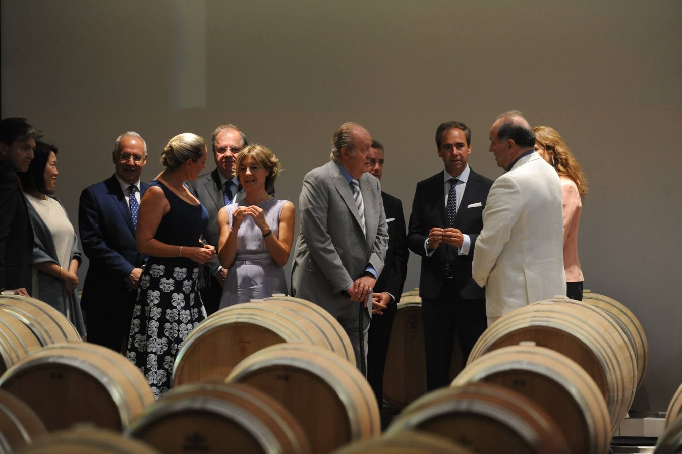 Inaguración de la bodega de Vega Sicilia en Samaniego