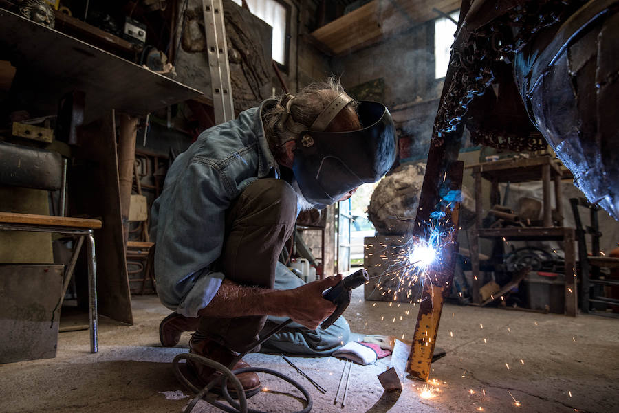 Lucas Alcalde, el escultor de la industria