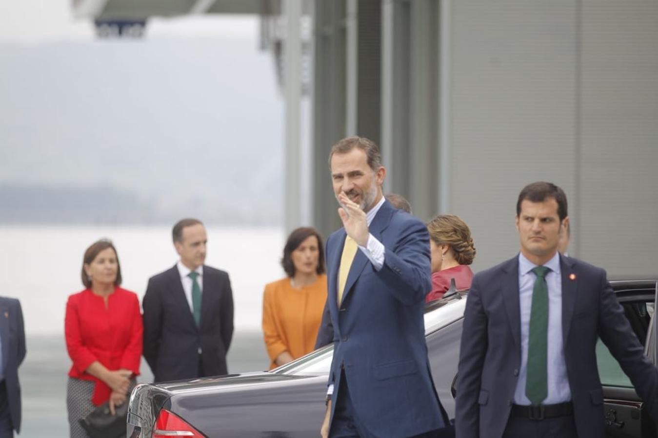 Los reyes inauguran el Centro Botín en Santander