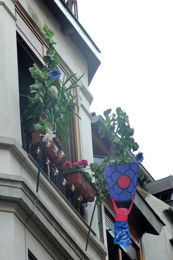 Los mejores balcones del III Concurso de Decoración de Balcones y Miradores del Casco Viejo de Bilbao