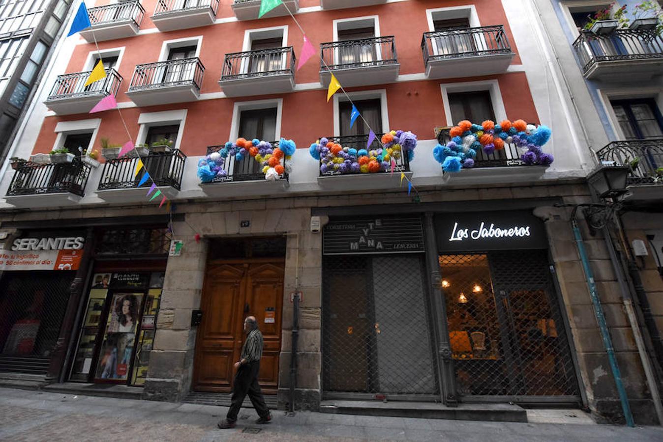 Los mejores balcones del III Concurso de Decoración de Balcones y Miradores del Casco Viejo de Bilbao