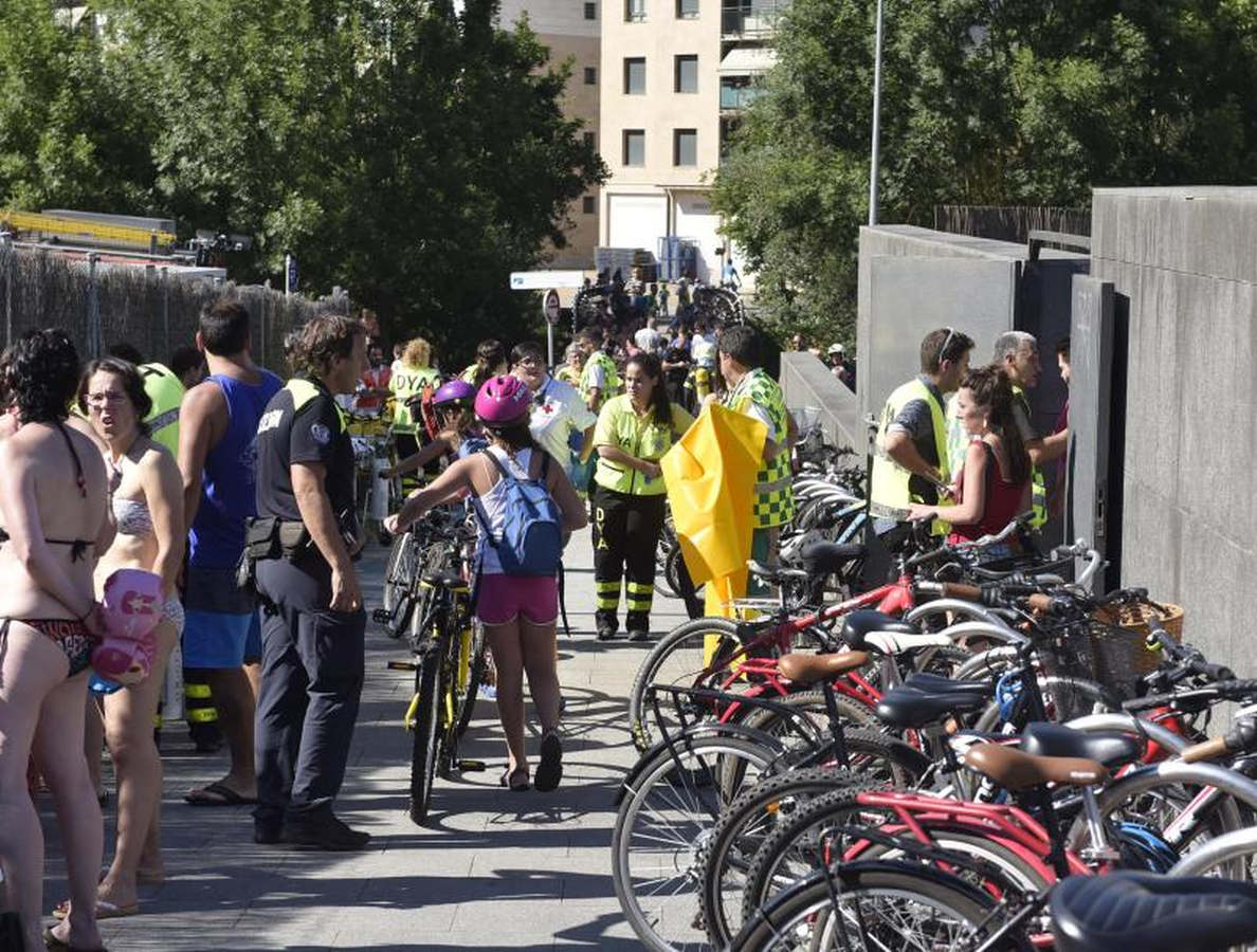 104 intoxicados y 23 traslados al hospital por un escape tóxico en un polideportivo de Tolosa