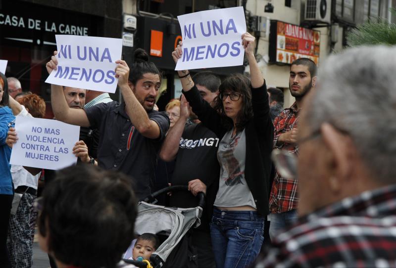 Cientos de personas han protestado en Bilbao tras el ataque machista perpetrado este fin de semana