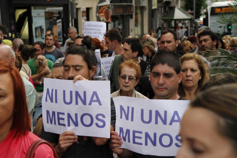 Cientos de personas han protestado en Bilbao tras el ataque machista perpetrado este fin de semana