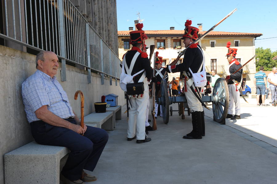 La localidad de Ullíbarri-Arana celebra una intensa jornada en recuerdo al guerrillero Sebastián Fernández de Leceta ‘Dos Pelos’