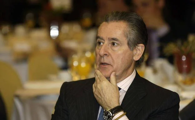 Miguel Blesa, presidente de Caja Madrid, asistió en Madrid a un desayuno financiero en 2009. 