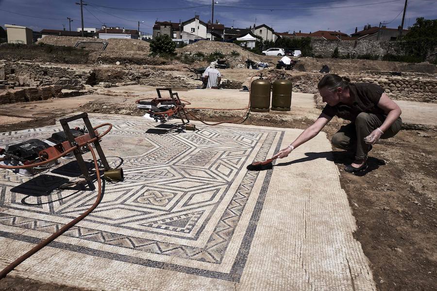 Emerge a orillas del Ródano un enclave romano comparable a la ciudad italiana que arrasó el Vesuvio 