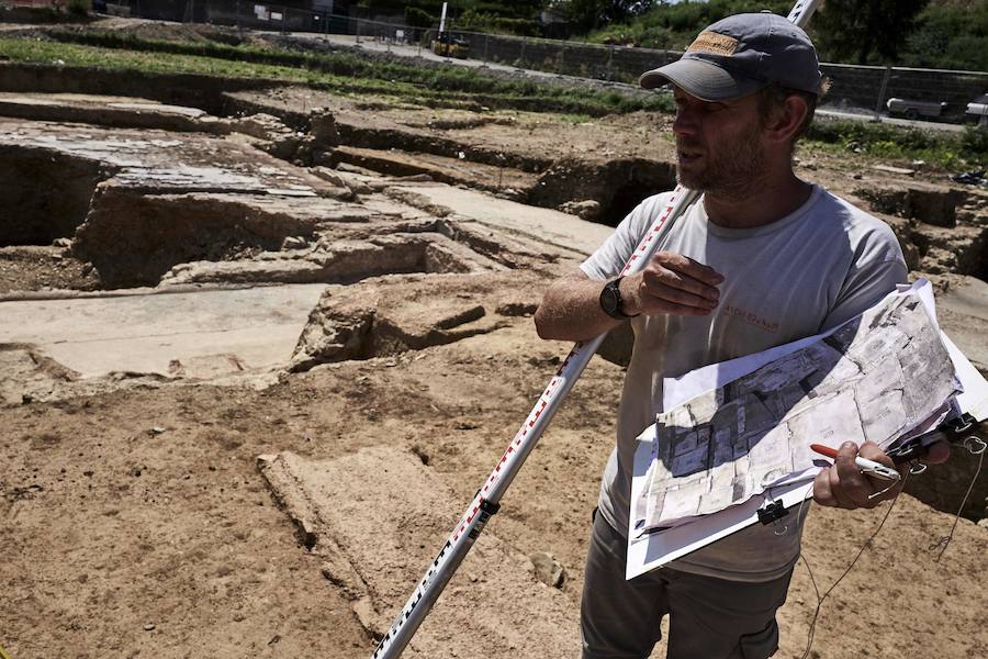 Emerge a orillas del Ródano un enclave romano comparable a la ciudad italiana que arrasó el Vesuvio 