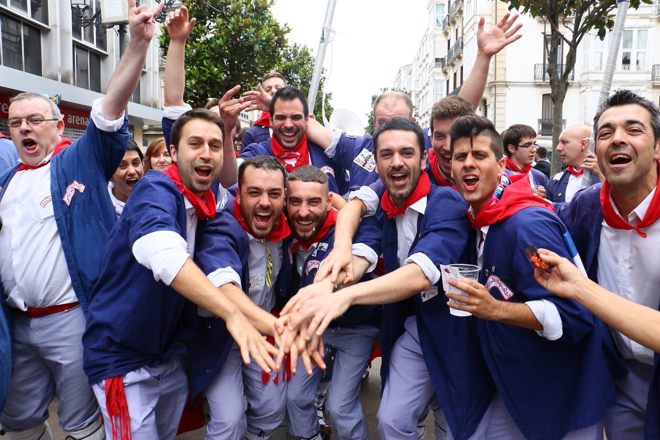 El paseíllo del día de La Blanca, rebautizado este año como &#039;kalejira&#039;