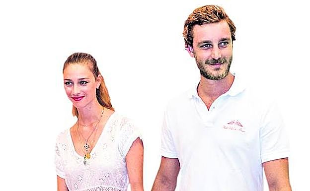 La pareja derrochó simpatía durante toda su estancia en la isla. 