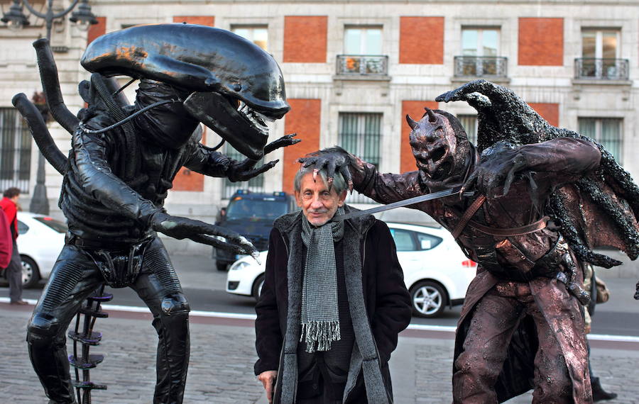 En la Puerta del Sol, donde rodó ‘Libre te quiero’ en el 15-M.