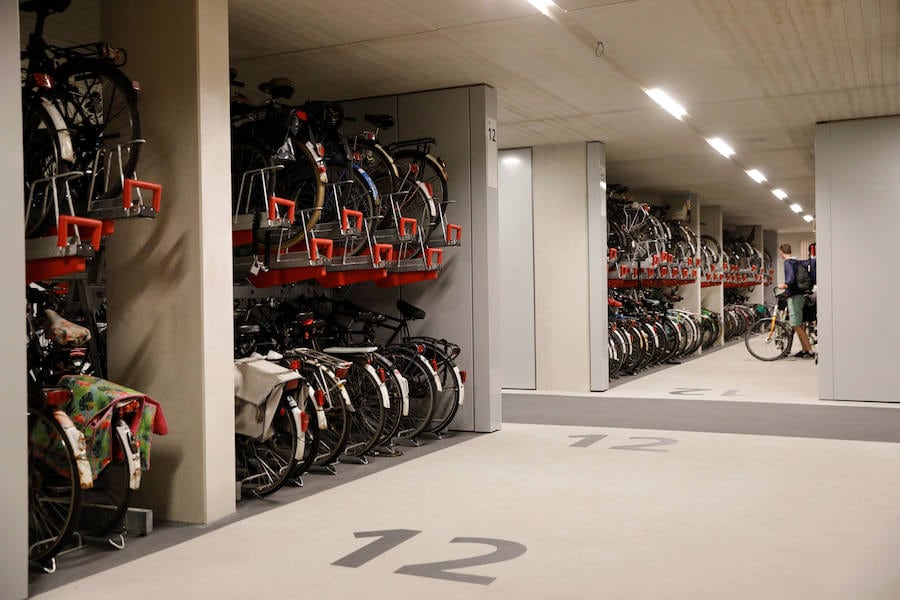 El parking de bicis más grande del mundo está en Holanda