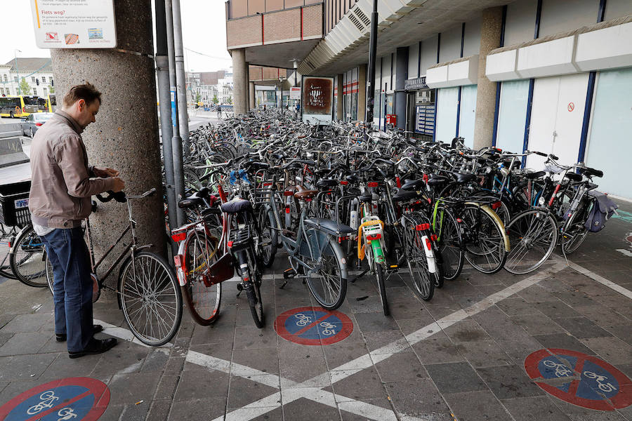 El parking de bicis más grande del mundo está en Holanda