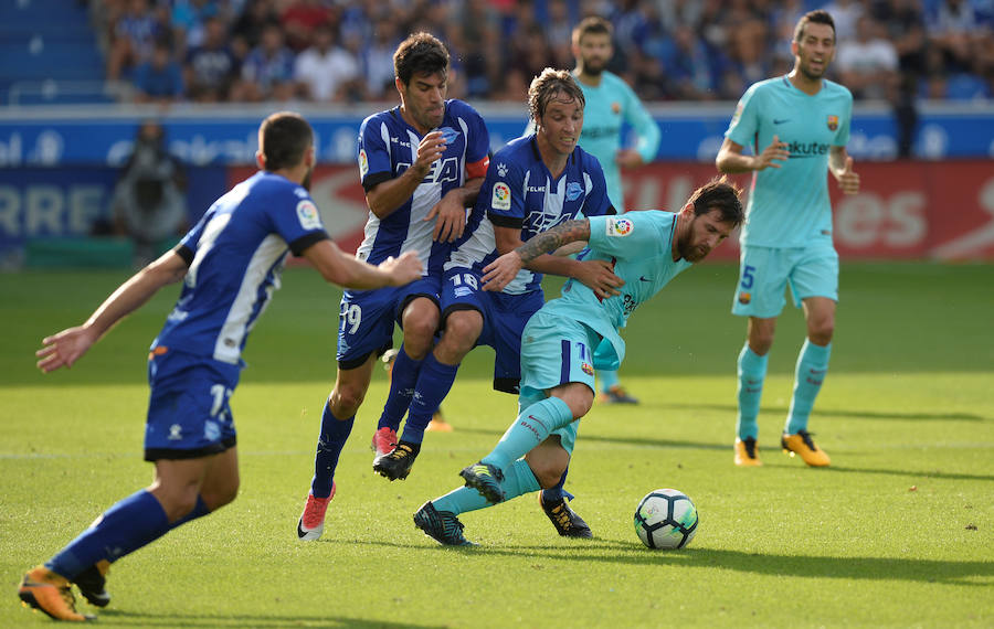 El conjunto de Valverde se llevó la victoria a domicilio en Vitoria por 0-2.