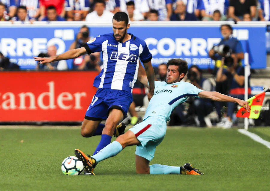 El conjunto de Valverde se llevó la victoria a domicilio en Vitoria por 0-2.