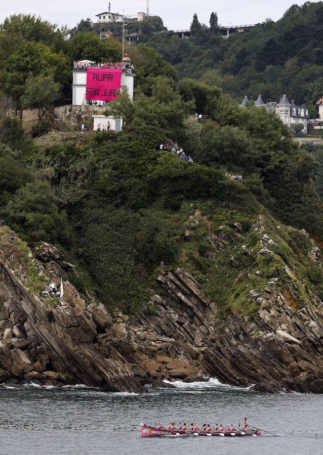 La embarcación vizcaína se impuso por cuatro segundos y 8 centésimas a Hondarribia