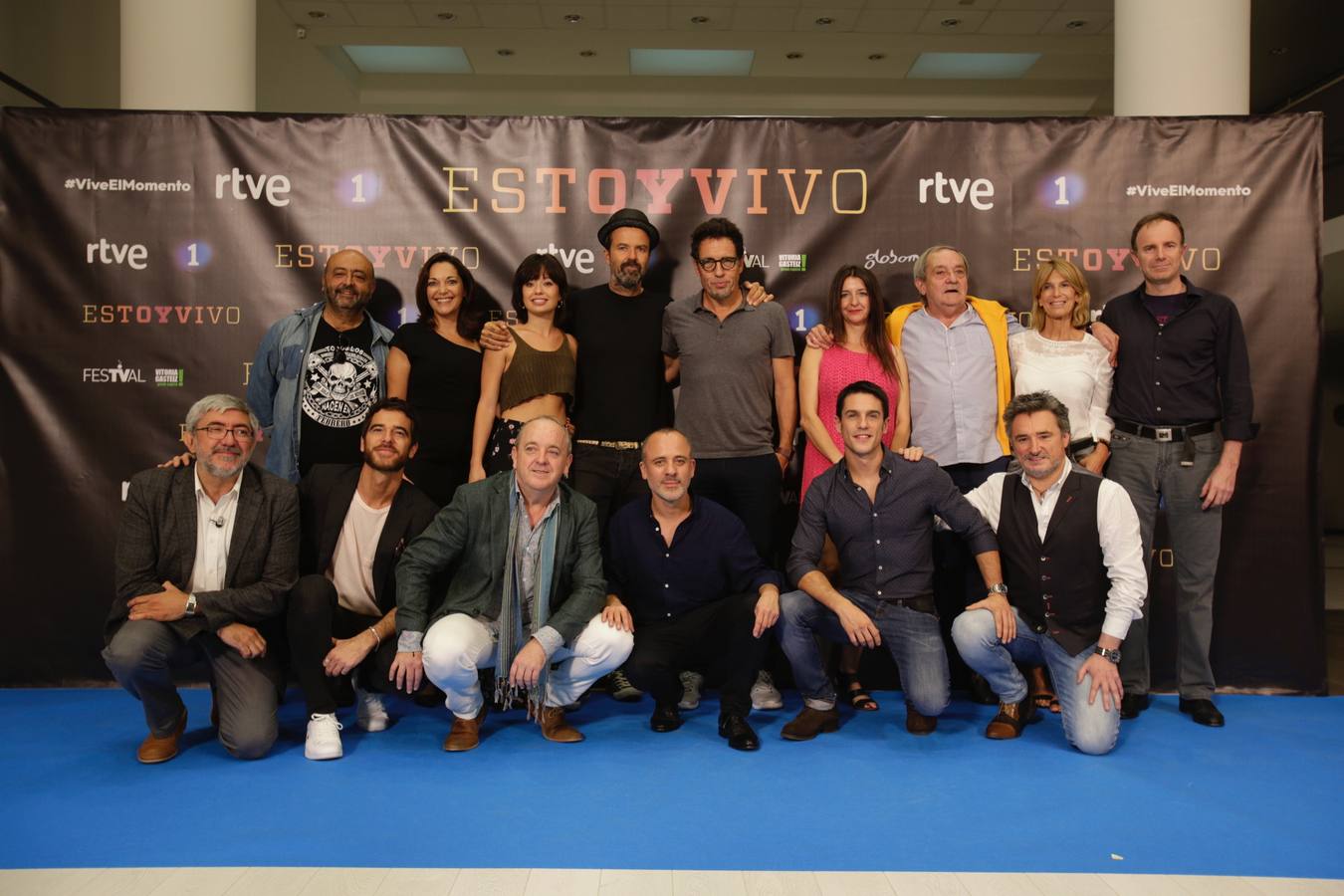 Presentación de la serie &#039;Estoy vivo&#039;, de TVE, en el FesTVal de Vitoria