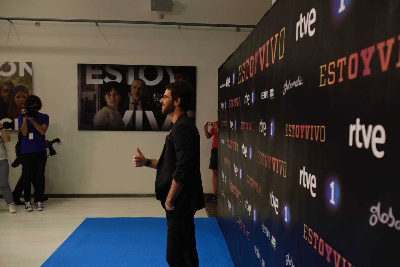 Presentación de la serie &#039;Estoy vivo&#039;, de TVE, en el FesTVal de Vitoria