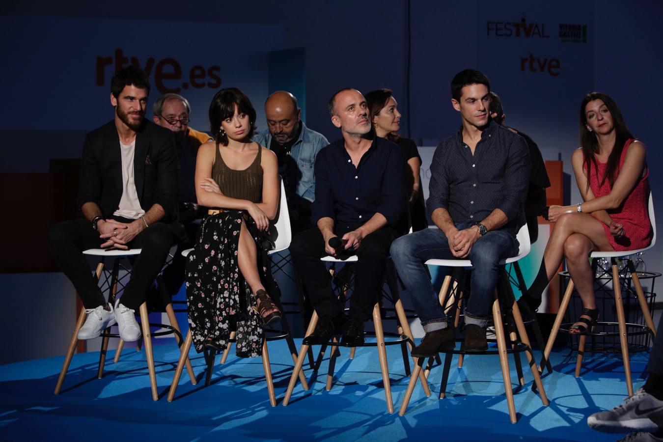 Presentación de la serie &#039;Estoy vivo&#039;, de TVE, en el FesTVal de Vitoria