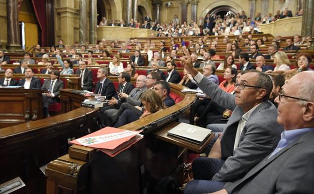 En directo, la sesión.