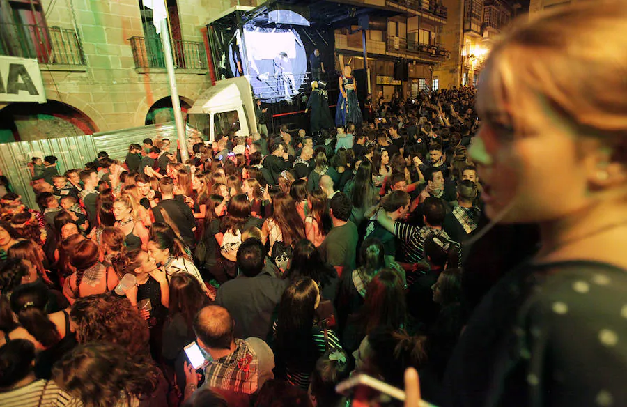 La localidad celebra ya Las fiestas de Andra Mari y Santa Eufemia