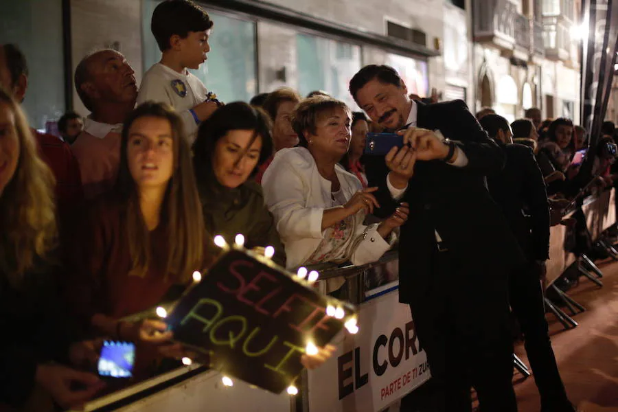 Ana Belén y el elenco de &#039;Traición&#039; eclipsan la alfombra naranja del FesTVal 