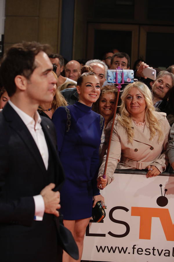 Ana Belén y el elenco de &#039;Traición&#039; eclipsan la alfombra naranja del FesTVal 