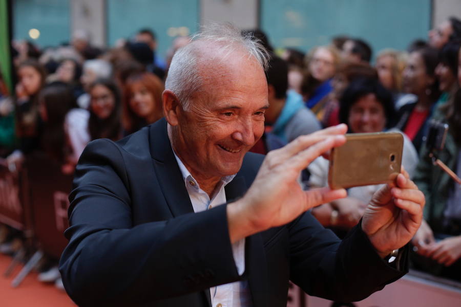 Las fotos de la alfombra naranja de la gala de clausura del FesTVal