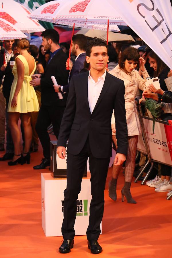 Las fotos de la alfombra naranja de la gala de clausura del FesTVal