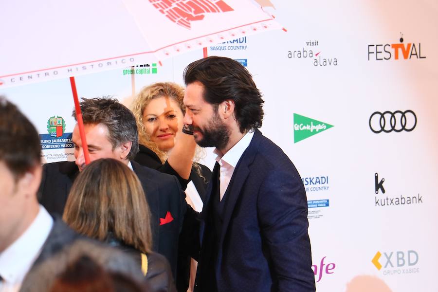 Las fotos de la alfombra naranja de la gala de clausura del FesTVal