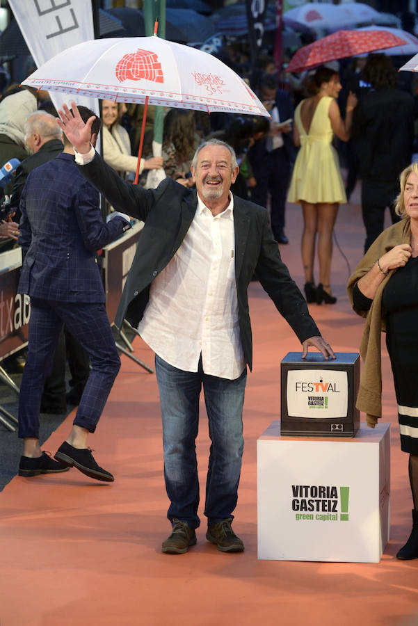 Las fotos de la alfombra naranja de la gala de clausura del FesTVal