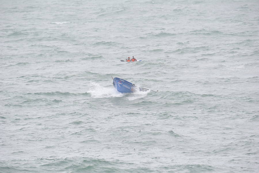 Los 'aguiluchos' con una sensacional actuación en 'popare' remontan los diez segundos de desventaja que tenía sobre Urdaibai