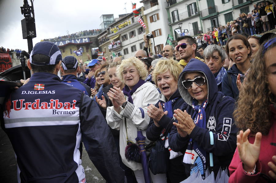Los 'aguiluchos' con una sensacional actuación en 'popare' remontan los diez segundos de desventaja que tenía sobre Urdaibai
