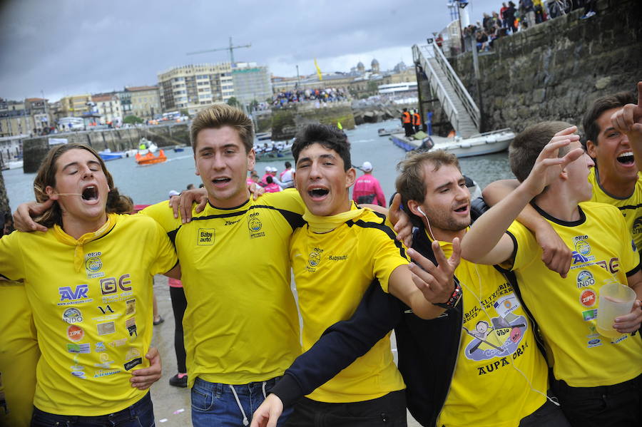 Los 'aguiluchos' con una sensacional actuación en 'popare' remontan los diez segundos de desventaja que tenía sobre Urdaibai