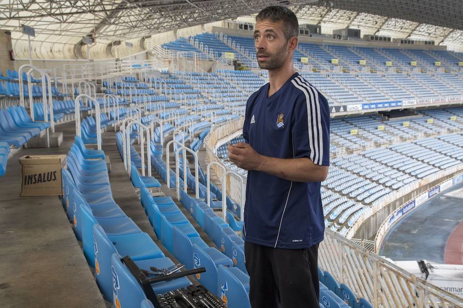 Rubén, de &#039;sin techo&#039; a cuidar de Anoeta