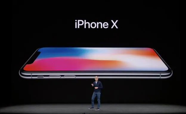El nuevo iPhone X.