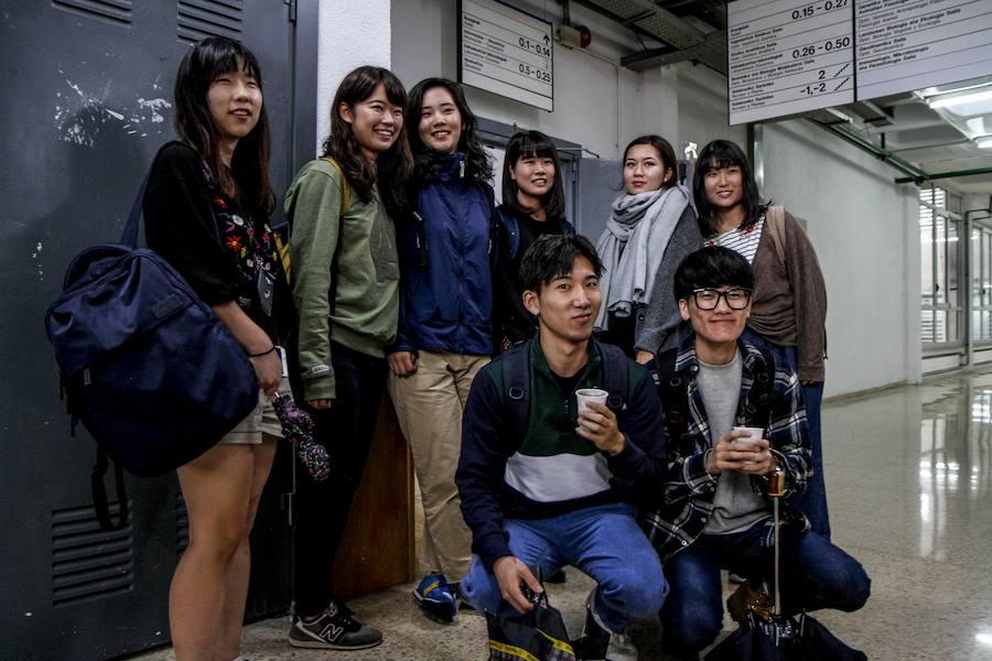 Al acto de bienvenida estaban convocados 500 estudiantes, aunque la asistencia ha rondado los 200