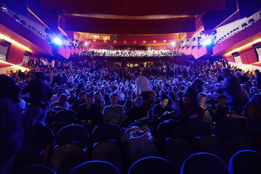 El Kursaal ha acogido este viernes por la noche la gala inaugural del ZInemaldia