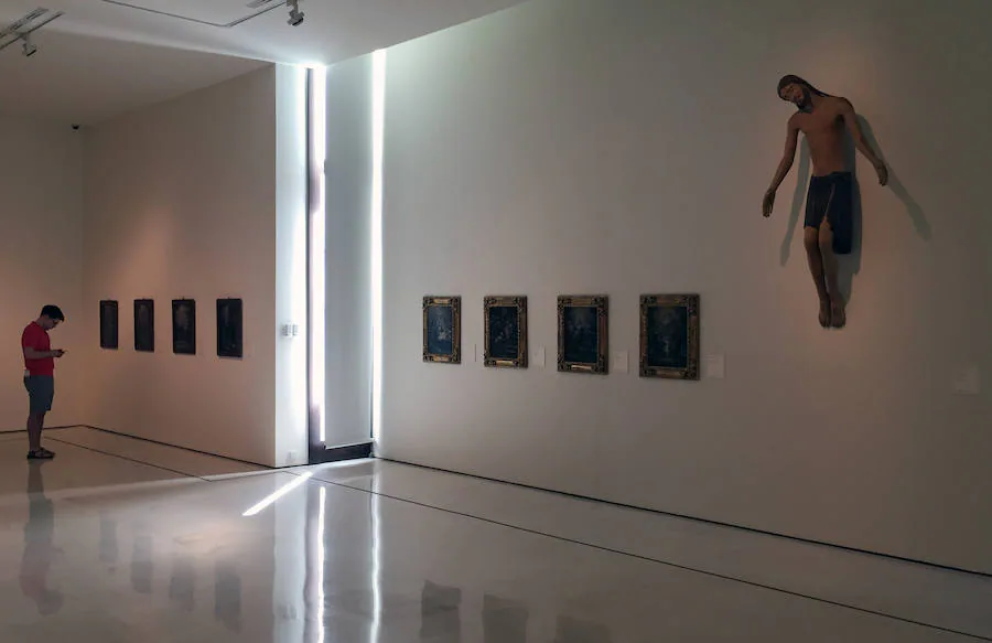 Interior del museo Thyssen de Málaga.