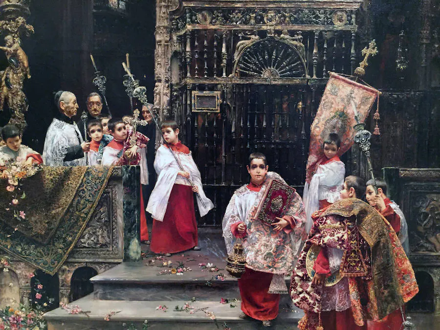 'Niños del coro' (1885-1890), de José Gallegos y Arnosa.