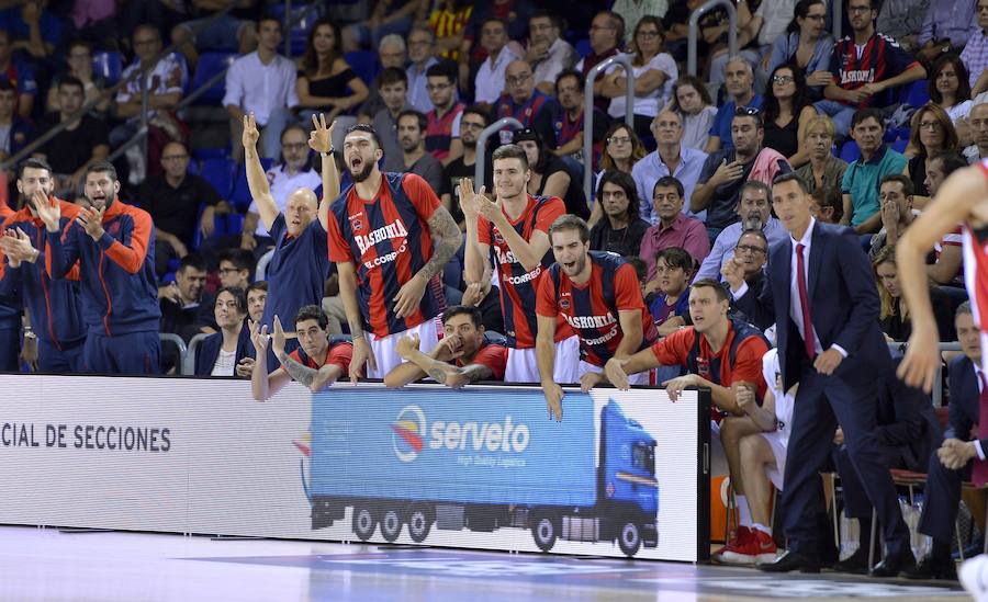 Barcelona - Baskonia. Partido inaugural de la Liga ACB